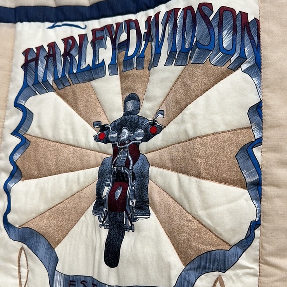 Harley-Davidson Hand Made Quilt - Picture 5 of 8
